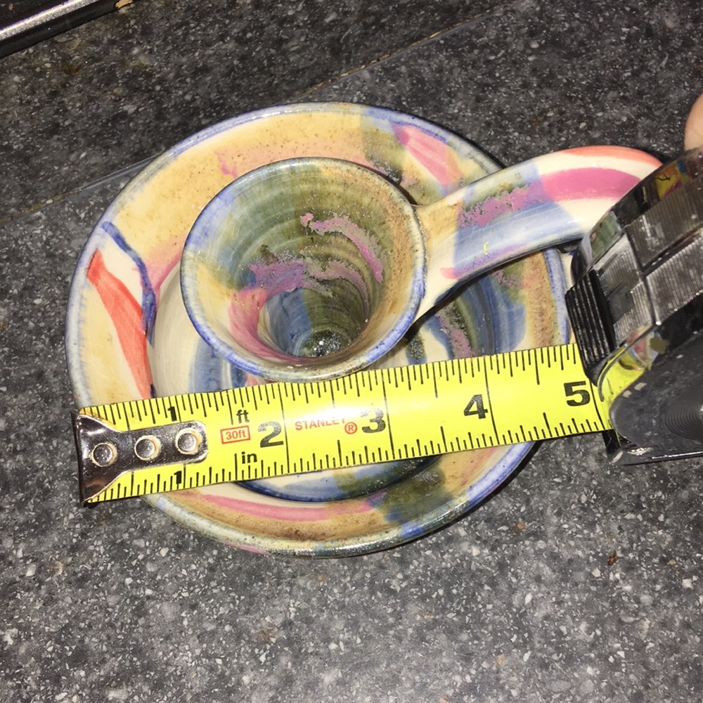 Candle holder pottery clay by bailey brown Canada - Picture 7 of 7